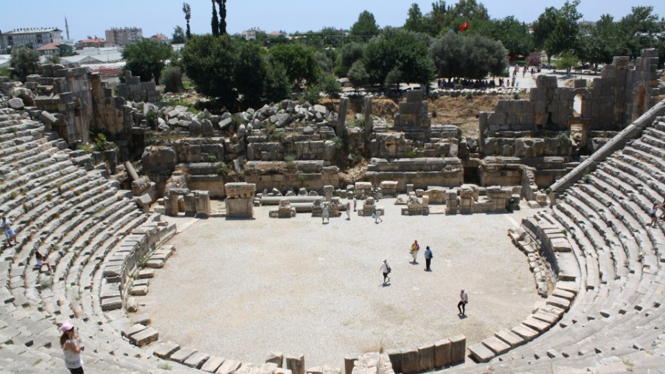 Starověké divadlo v Myre