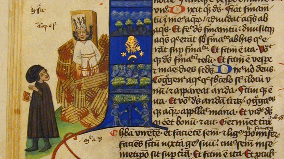 Nejstarší známé vyobrazení Jana Husa je iluminace v Martinické bibli