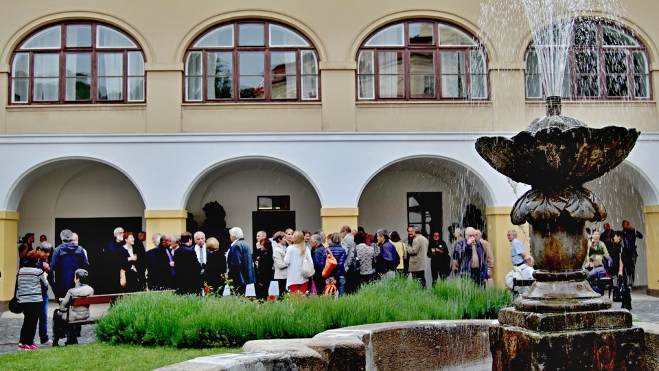 Vernisáže výstavy Bohemia mia se v Italském kulturním institutu zůčastnili i potomci tehdejších italských vystěhovalců