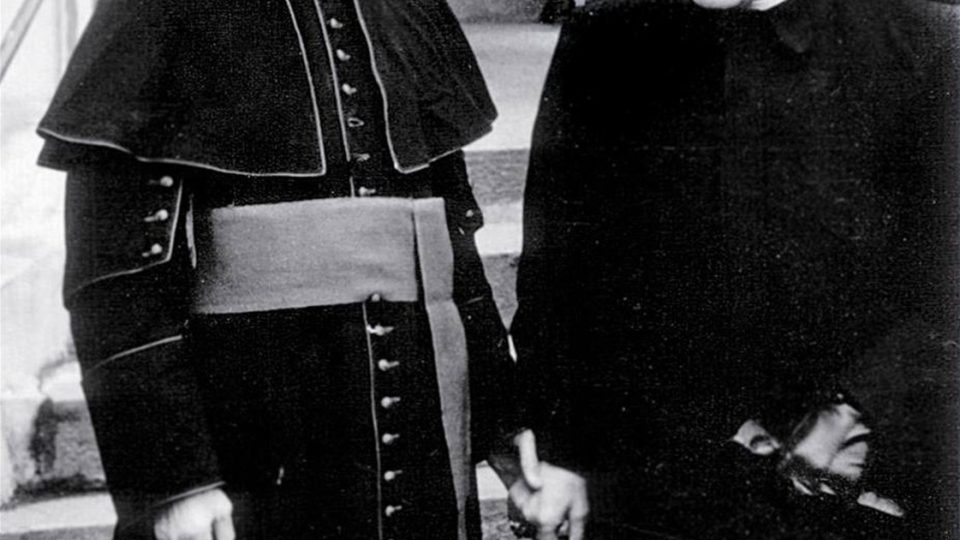 Biskupové Josef Beran a Ján Vojtaššák