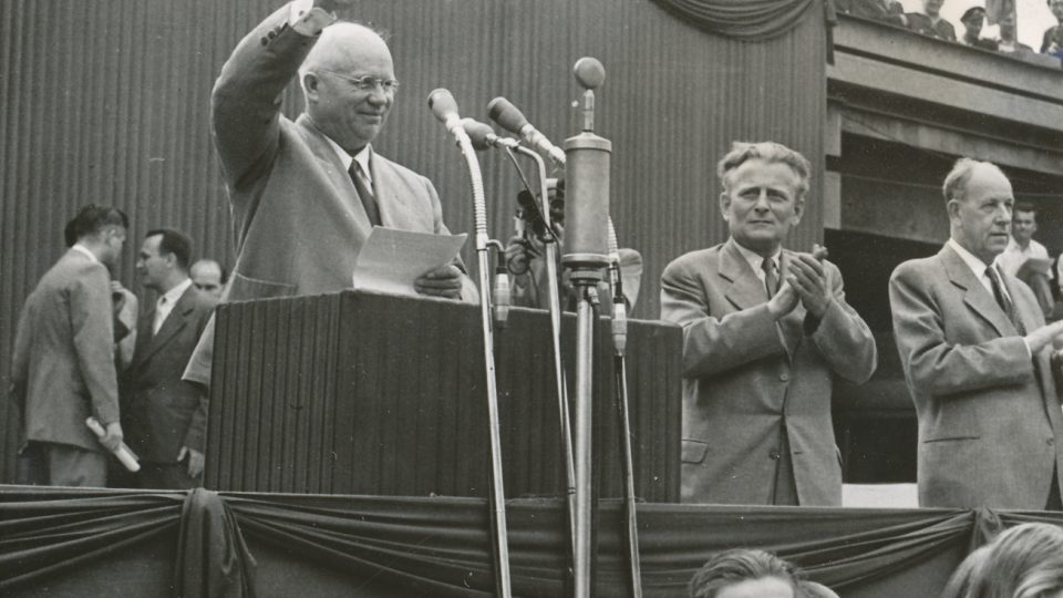 Chruščov a Zápotocký byli politickými spojenci