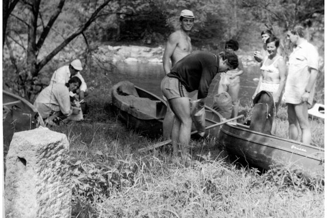 Na vodě,  60. léta | foto: Soukromý archiv Miroslava Tomka