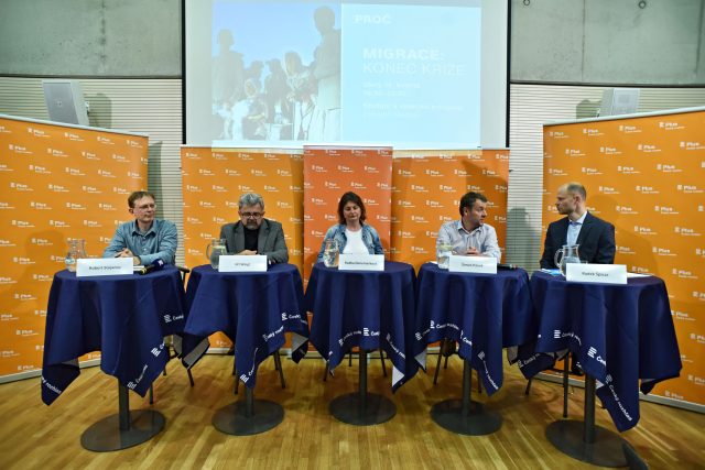 Debata se konala v Hradci Králové | foto: Tomáš Vodňanský,  Český rozhlas Plus
