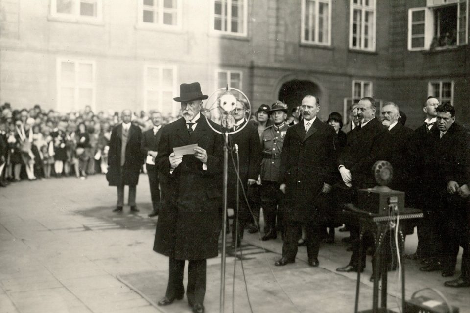 Tomáš Garrigue Masaryk | foto: Archivní a programové fondy Českého rozhlasu
